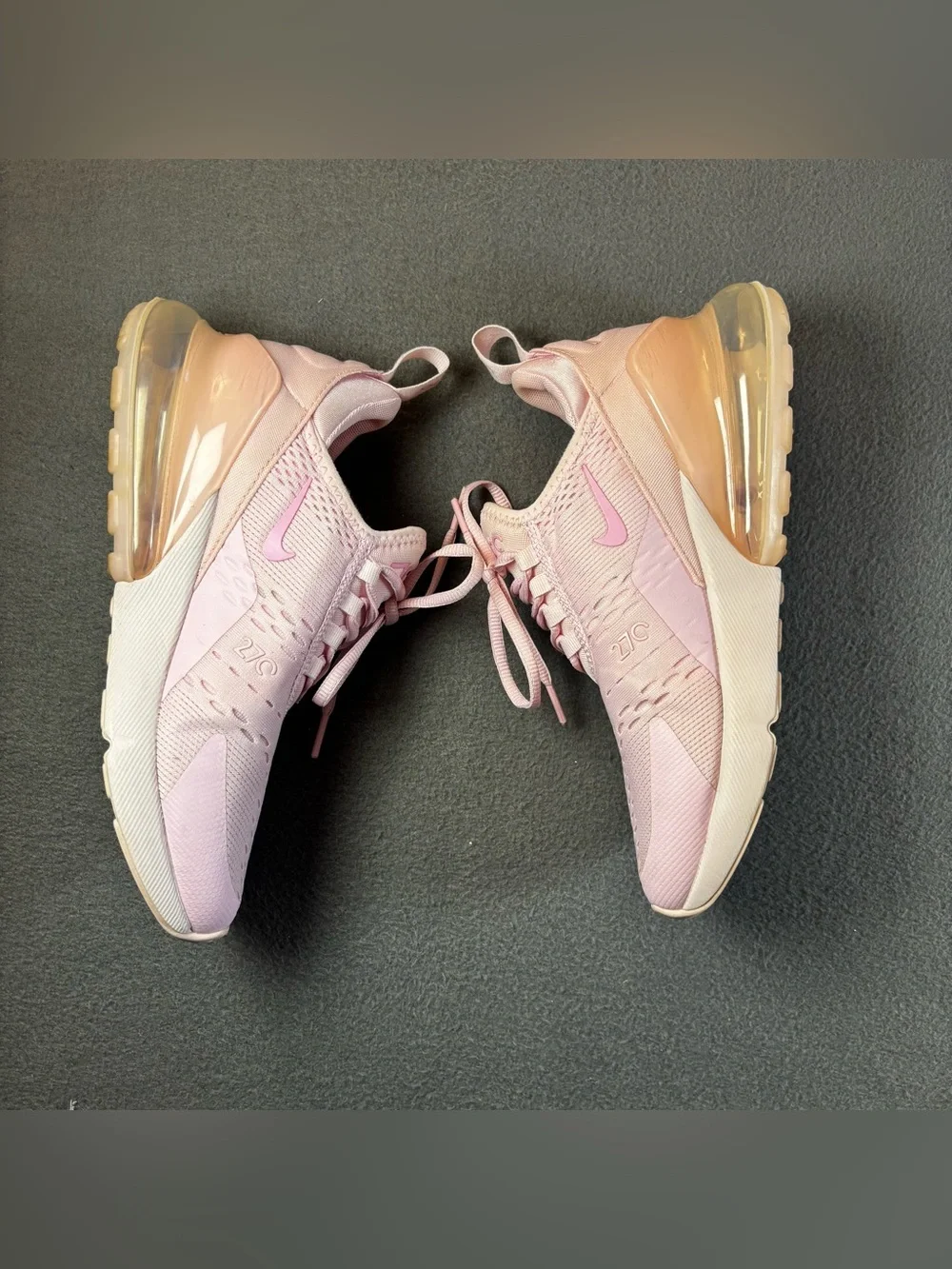 Nike Air Max 270 Pink Foam Women's Shoe Sneakers Size 7.5